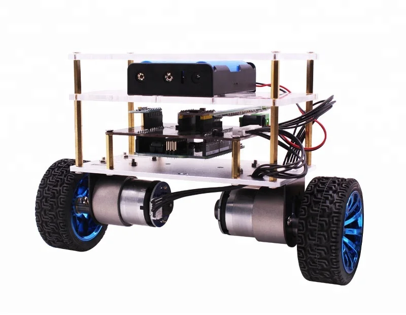 Yahboom RC Two Wheel DIY Arduinos R3 Balance Educational Robot Kit With Beautiful Acrylic Platform