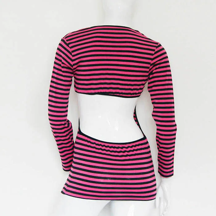 Summer Backless Sexy Knit Dress Women Elegant Solid Three-quarter Sleeve Bodycon Party Dresses Fashion Ladies O-Neck Slim Dress