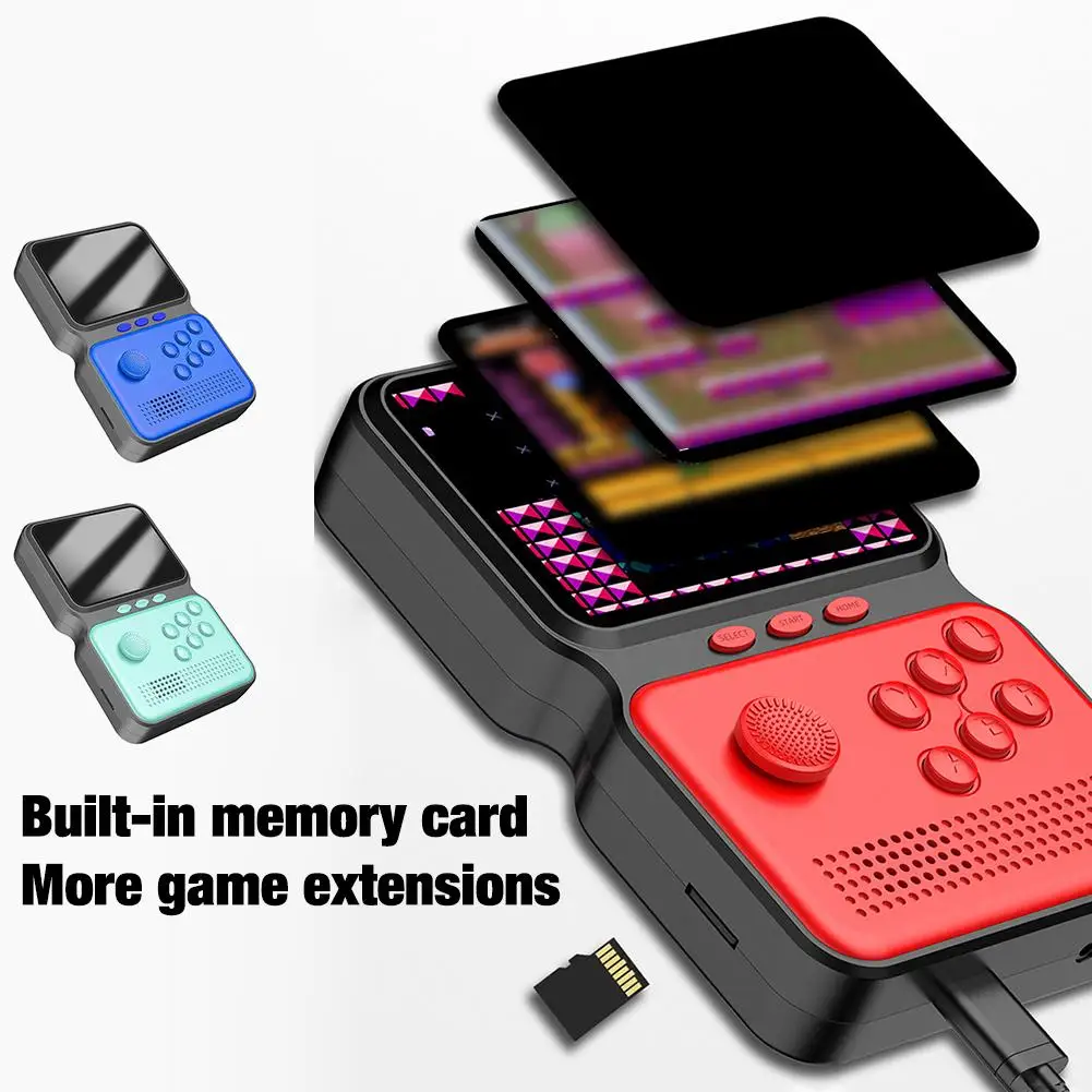 M3 Portable Mini Game Machine Handheld Retro Gaming Console with 900+ Classic Games Rechargeable Games Controller for Kids Gift