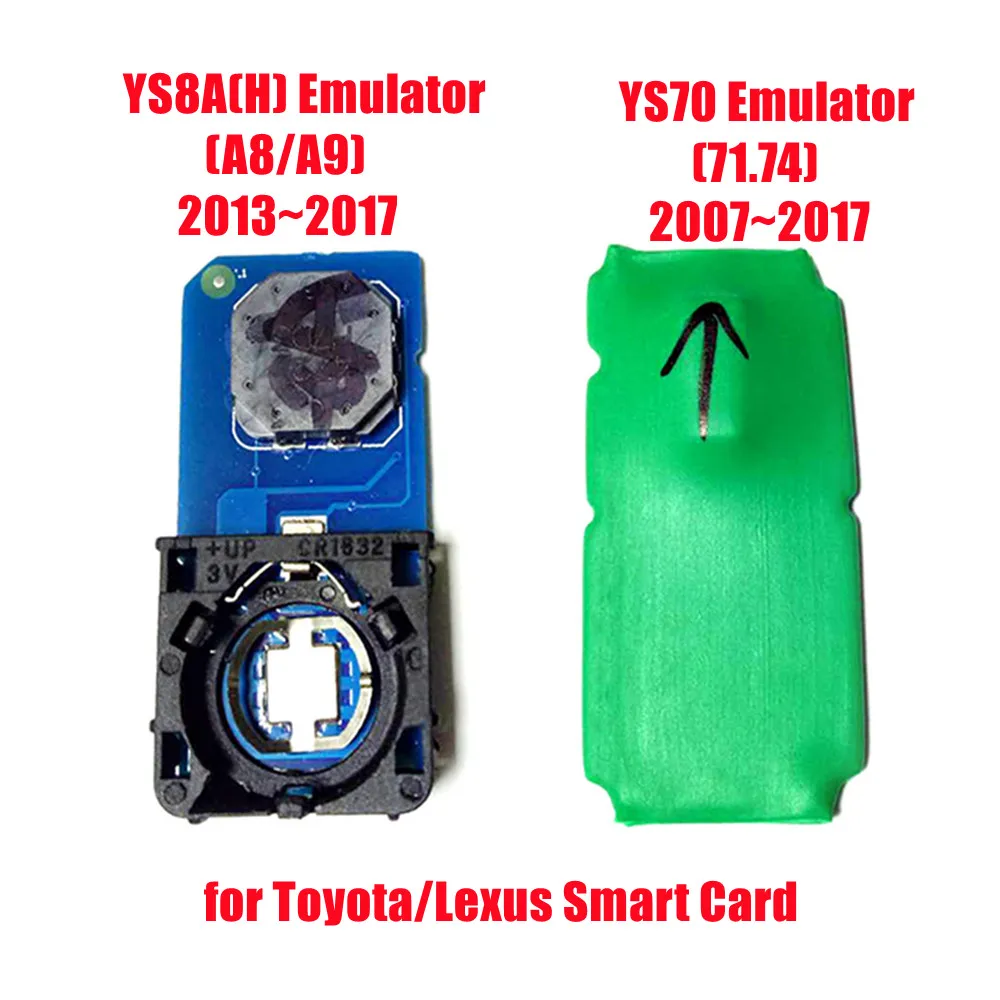 

YS70 YS8A(H) Emulator Simulator Use for Mini CN900 /ND900 Cloner Support All Key Lost for 70 71 74 A8 A9 Smart Key Card