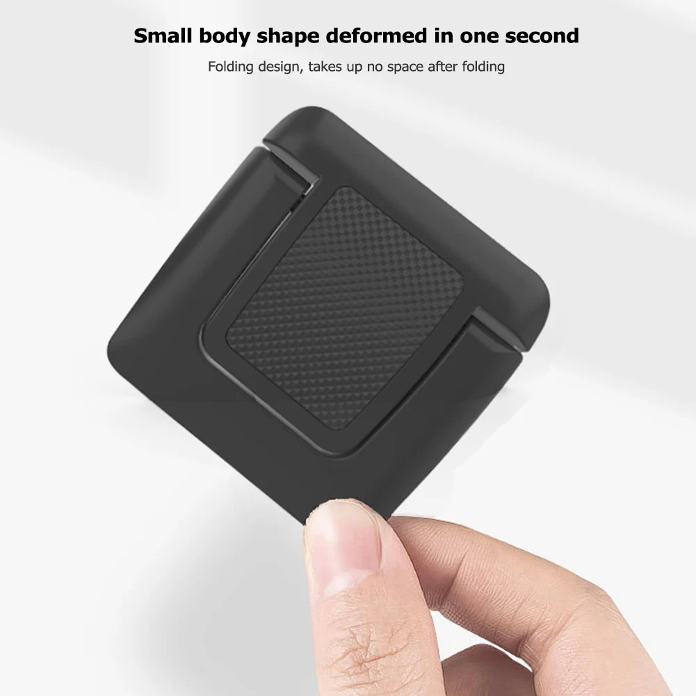 Suporte para mini laptops, de plástico, invisível, dobrável, portátil, ajustável, para resfriamento de notebooks, 1 par