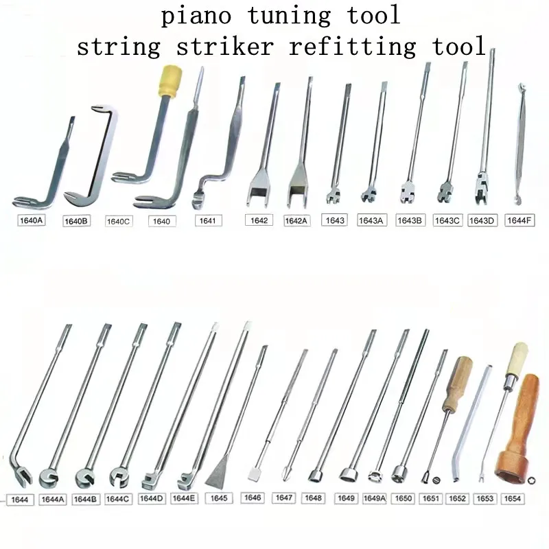 

Piano Tuning Repair Tool String Machine Repair Spoon Nail Wrench Multi-hole Wrench Adjustment 1640/A/B/C