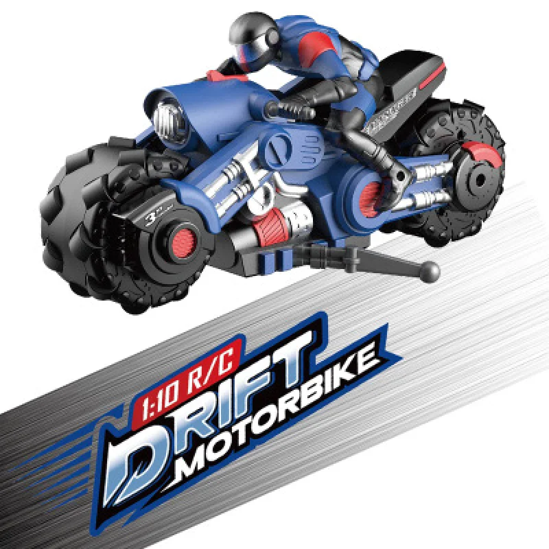 Auto RC 1/10 Cool mini Moto RC Moto moto modello telecomando Moto elettrico rbike di bambini auto da corsa giocattoli per ragazzo regalo per bambini