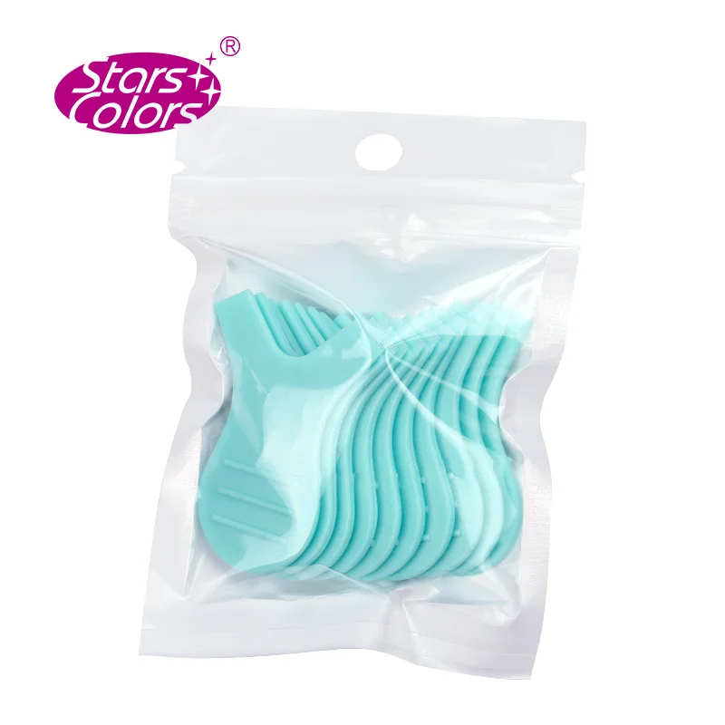 Brosses souples réutilisables en plastique, 10 pièces, pour extension de cils, outil de maquillage, Mascara avec 2 têtes