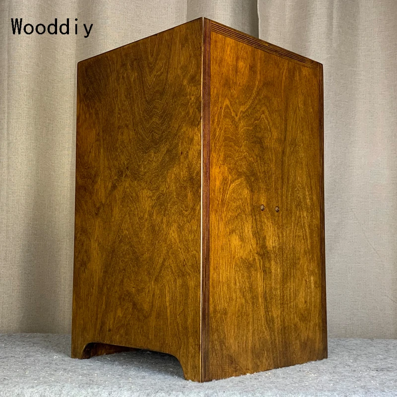 Wooddiy 12 Inch Bass Speaker Transmission Labyrinth Empty Cabinet One Piece Subwoofer Speaker Box