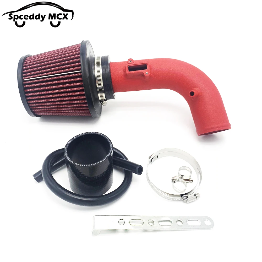 

High Flow Car Cold Air Intake Pipe Kit With Air Intake Filter For Honda Civic 8 gen Fit GK5 Replacement Aluminum Pipe MC20S