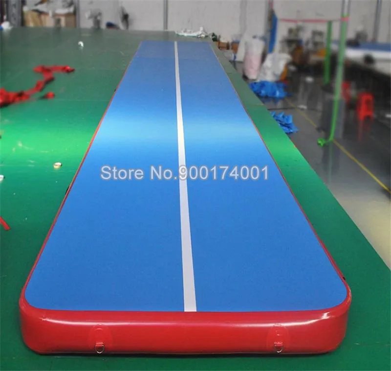 Tapis d'entraînement Air Tumble Track, 15x2x0.2m, AqInflatable, Polymères Tumbling, Gym AirTrack à vendre