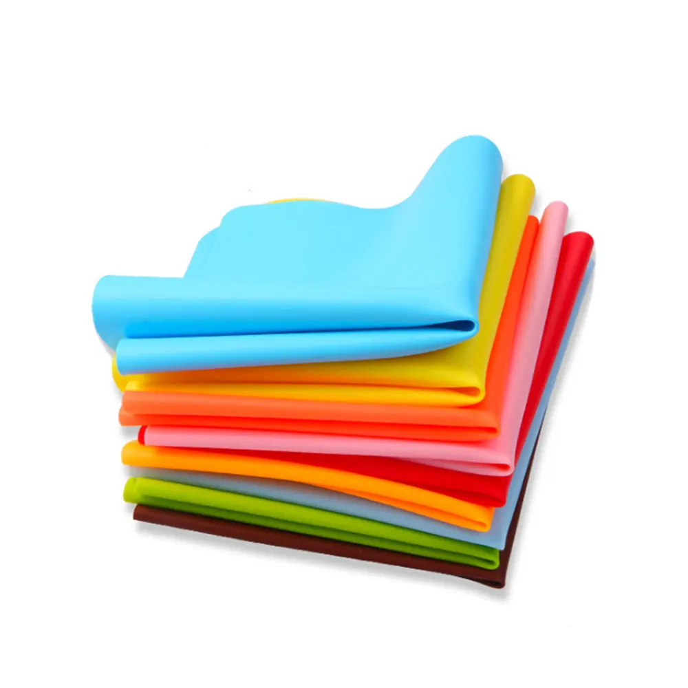 Silicone world Silicone Waterproof Placemat Table Mat Heat Insulation Anti-skidding Washable Durable For Kitchen Dining Tools