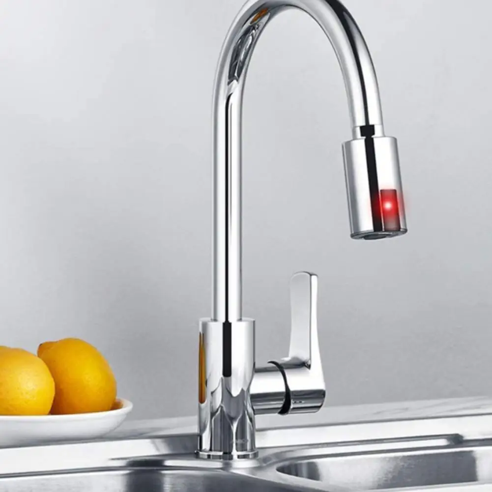 ABS  Eye-catching Non-contact Infrared Sensing Water Saving ABS Tap Practical Water Saving Faucet Portable   for Hotel
