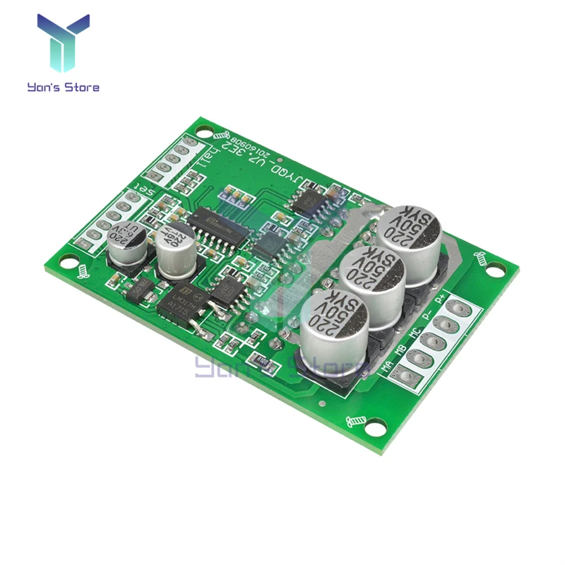 DC 12V-36V 24V 20A 500W Controller motore Brushless Hall BLDC Driver Board tensione PWM regolazione velocità JY01