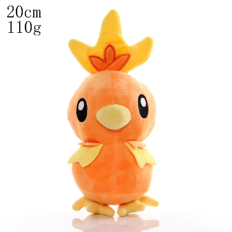 دمية محشوة من أنيمي بوكيمون Torchic Treecko Mudkip Kawaii بيكاتشو أفخم لعبة هدايا عيد الميلاد والهالوين للأطفال