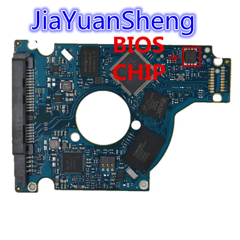 Seagate solid state hybrid hard drive circuit board number: 100705349 REV D /  ST1000LM014 , ST500LM000