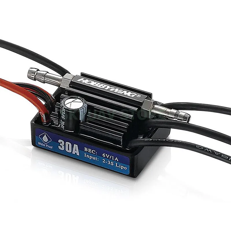 Oryginalny Hobbywing 2-6S Seaking 30A 60A 120A 180A V3 elektroniczny regulator prędkości ESC dla RC łodzie