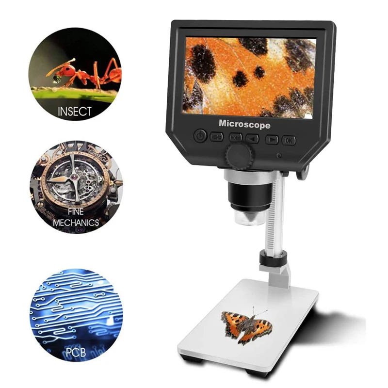 G600-Soporte de elevación para microscopio Digital, accesorio para microscopio, USB