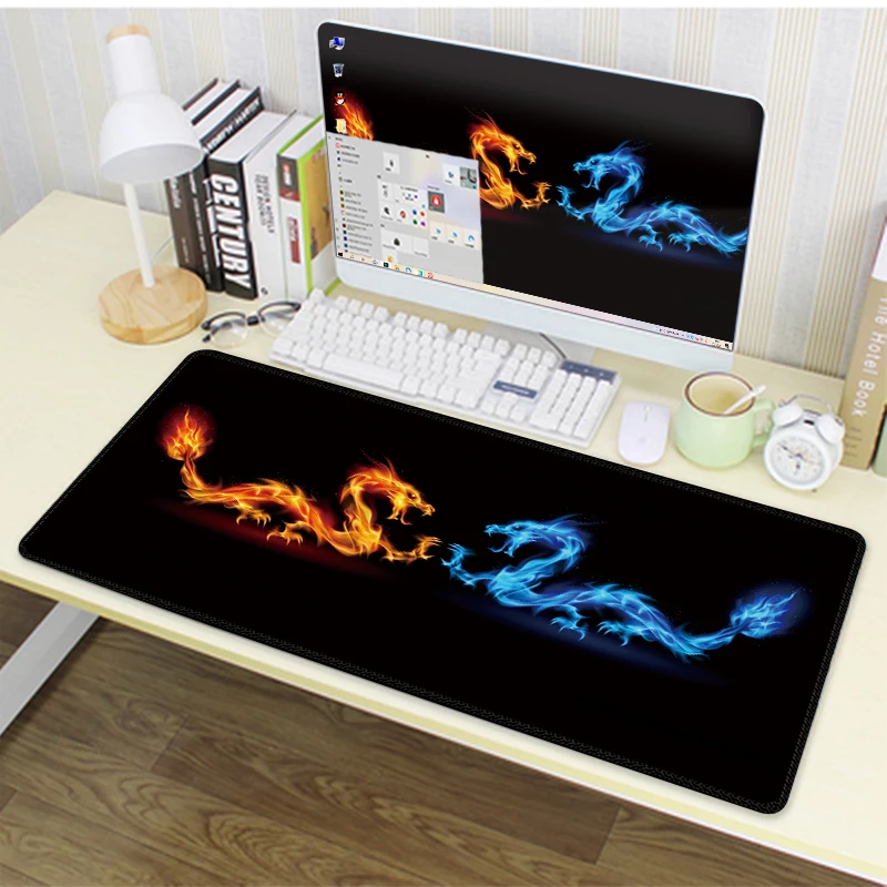 Dragon Gaming Keyboard Pad Computer Mouse Pad Gamer Desk Mat Mousepad Pc Gamer Complete Kawaii Gaming Accessories