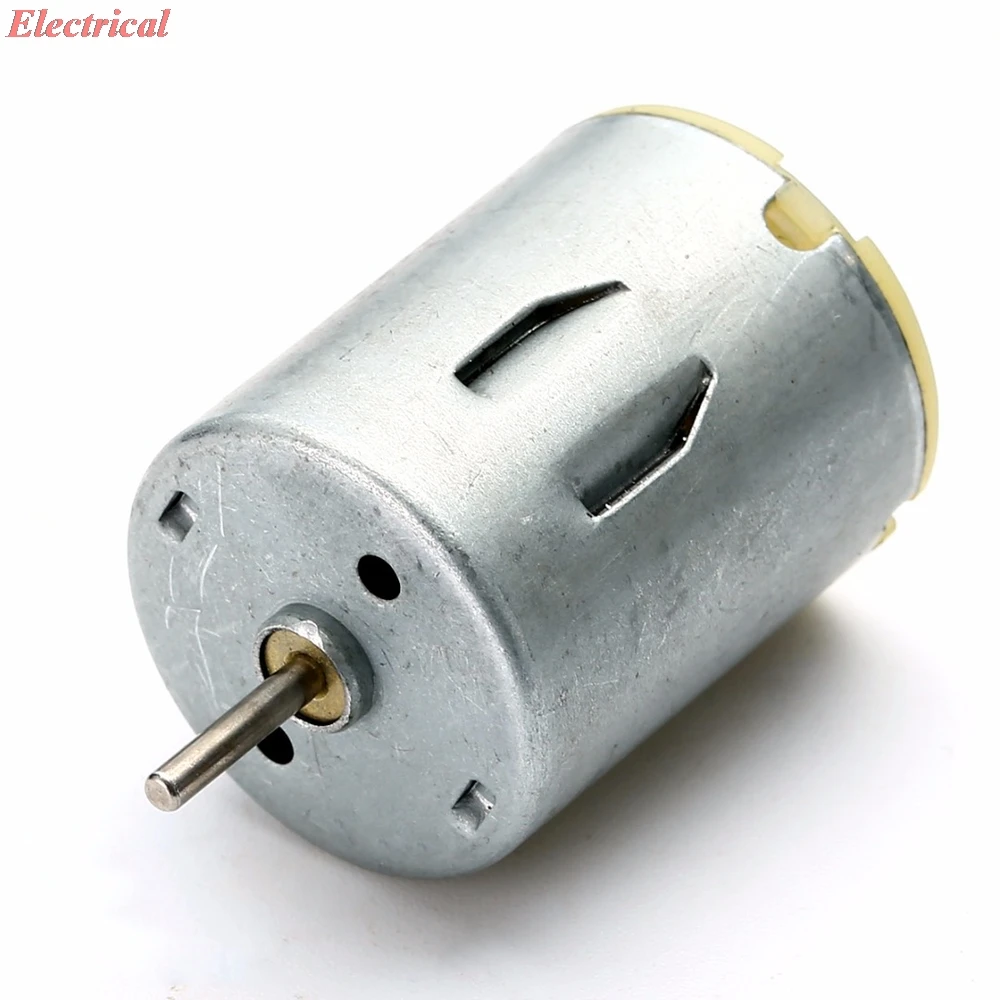 1PC Mini R280 Carbon Brush DC Motor High Speed Strong Magnetic Toy Boat Plane Car Model DIY Micro Motor DC 3-12V 5000-15000RPM