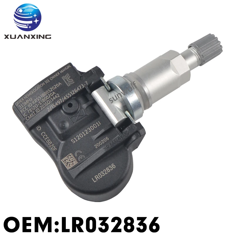 

Система контроля давления в шинах LR032836, TPMS 315 МГц для Land Rover LR3 Range Rover Evoque Sport Jaguar-S-Type XJ