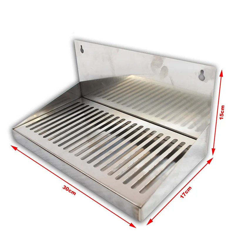 home brew drip tray Stainless Steel, NO drain tube, 12\