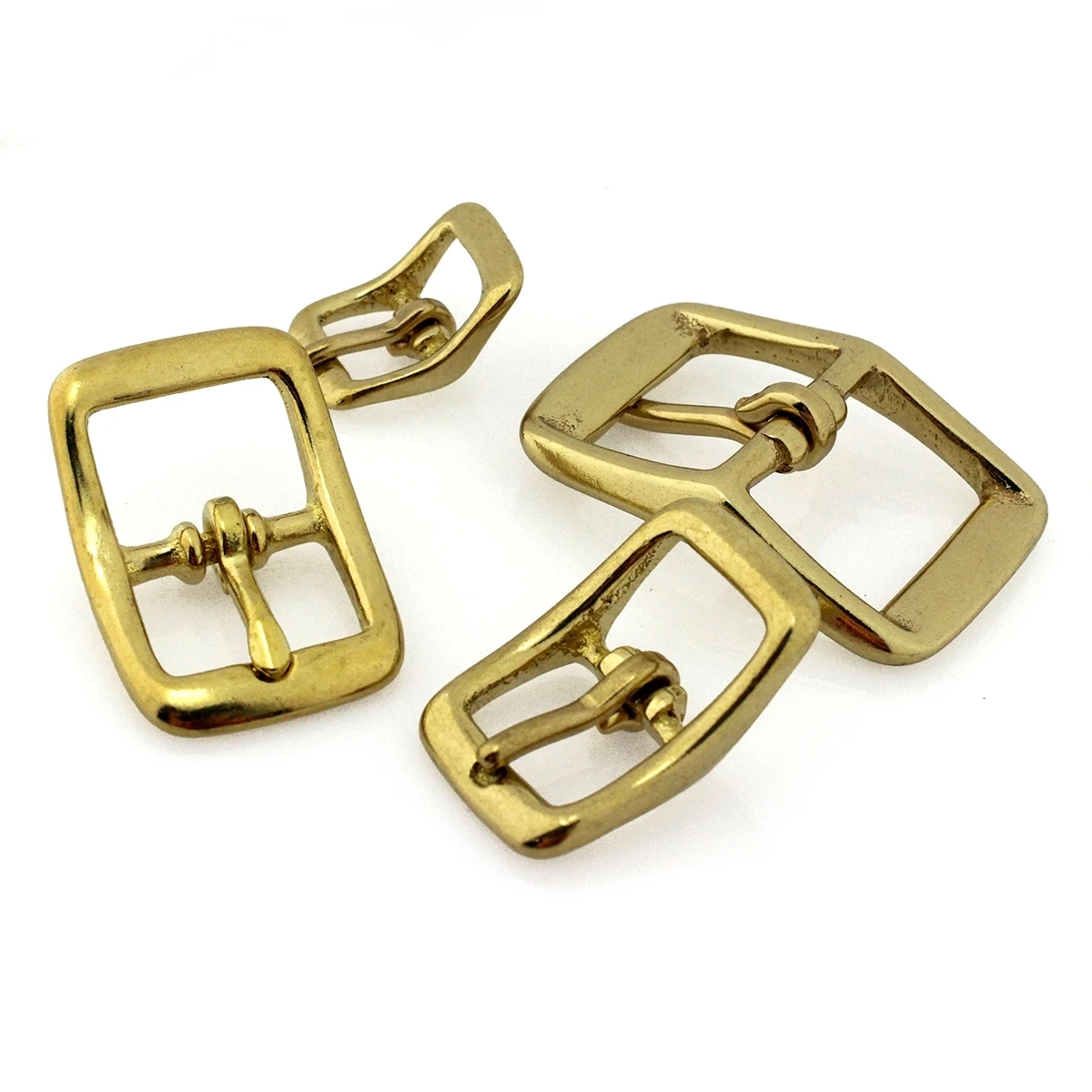 1 x Brass Belt Buckle tri glide single pin Middle Center Bar Belt Buckle for leather craft bag strap horse bridle halter harness