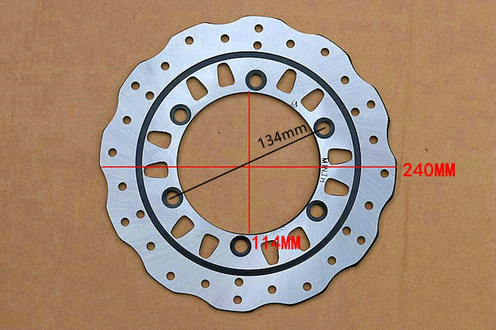 New 300mm/240mm motorcycle brake rotor for DD300E-6C DD350E-6C DD350G Front and rear brake discs