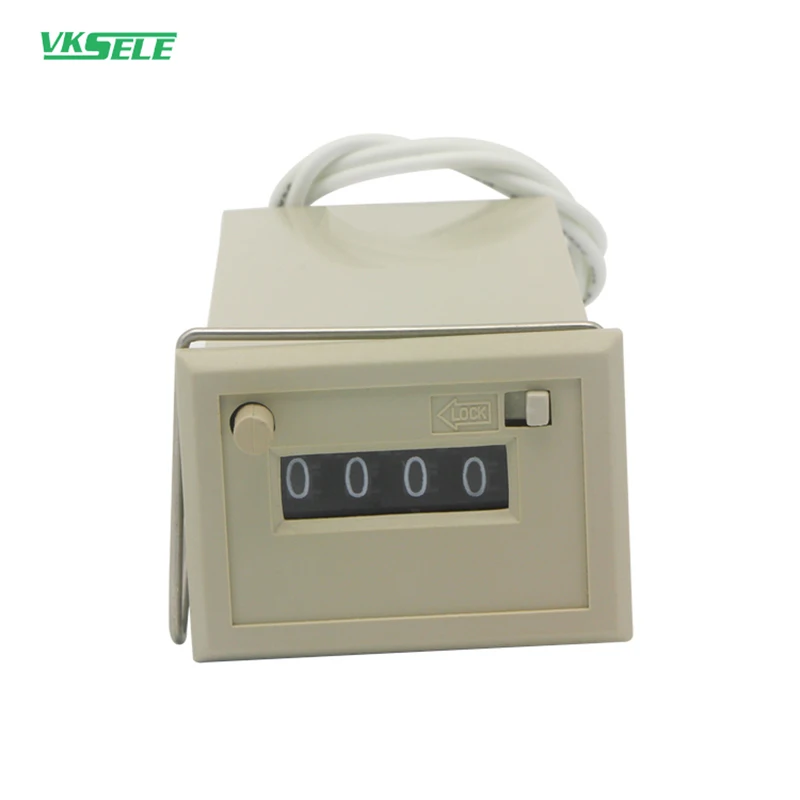 yueqing factory CSK4-NKW 4 digital electromagnetic counter Buckle Mounting