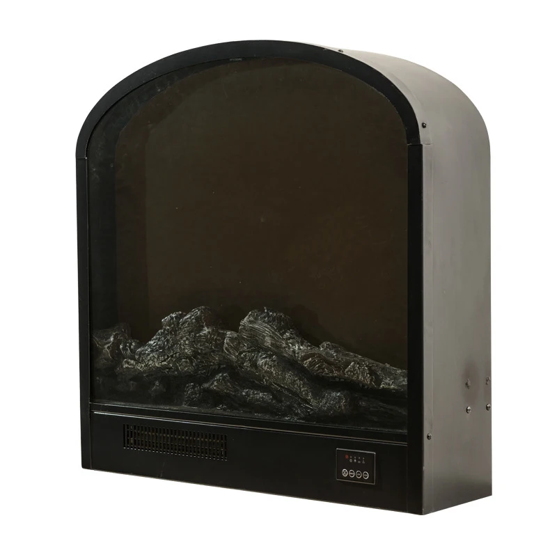 Dinding Listrik Perapian Pemanas Cerdas Remote Dekorasi Rumah Perapian Eropa Perapian Tempat Api Hias