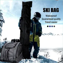 SoarOwl-Impermeável Ski Botas Mochila, Unisex Snowboard Bag, Grande Capacidade Saco De Armazenamento, Equipamento De Esqui, Exterior, Inverno