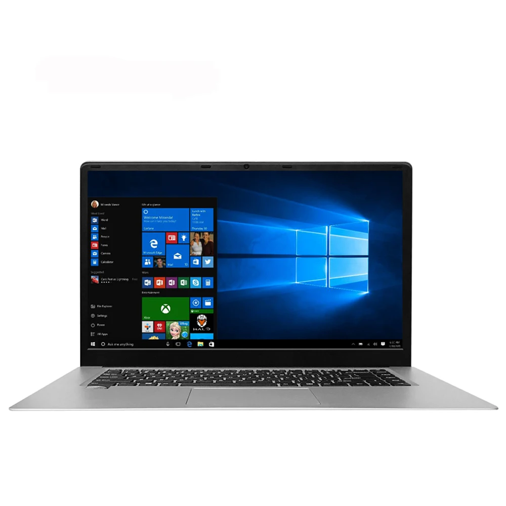 Atacado computador portátil fino 15.6 polegadas z8350, quad core, 2gb ram, 32gb ssd, notebook