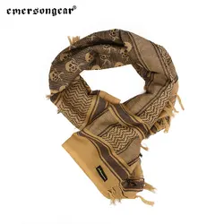 Emersongear Tactical Arab Kerchief Skeleton Face Veil Sniper Mask Scarf Sports Hiking Cycling Wargame Travel Climbing Outdoor