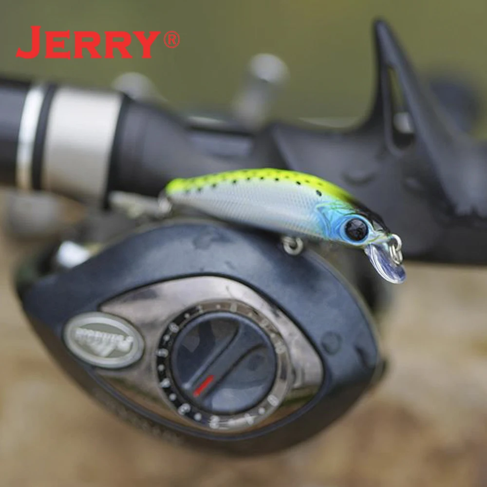 Jerry Silder artificial Jerkbait Minnow Lrf fishing lure Sinking Hard baits 45mm 3.4g pesca tackle For perch bass