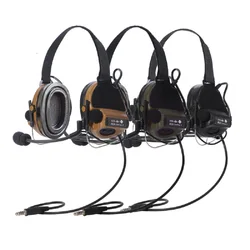 Rear-mounted EARMOR Tactical Headset Shooting Noise Reduction Electronic Communication Headphones Shooting Earphone