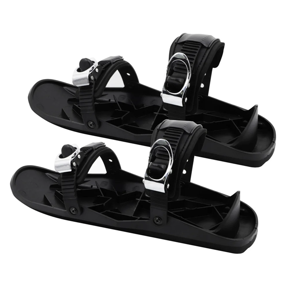 Tragbare Mini Ski Skates für Schnee, kurze Skiboard Snow blades, hohe Qualität, verstellbare Bindungen, Ski schuhe – Detail 5
