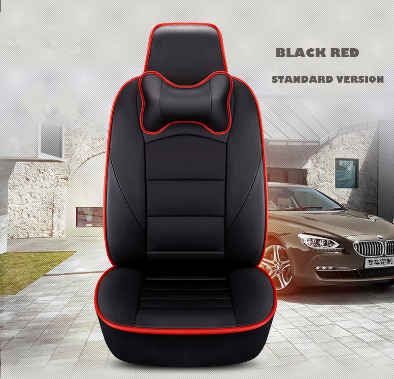 custom car seat cover leather for Mercedes Benz ML GLA GLK GLE S E G Class car Seat Cover Protectors accessories for car styling