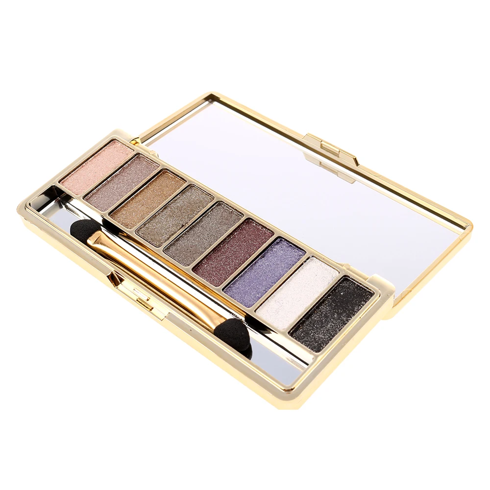 9 Colors Fashion Eyeshadow Palette Nude Matte Natural Glitter Eye Shadow Sparkly Makeup Cosmetics For Women Make Up Tools 2023