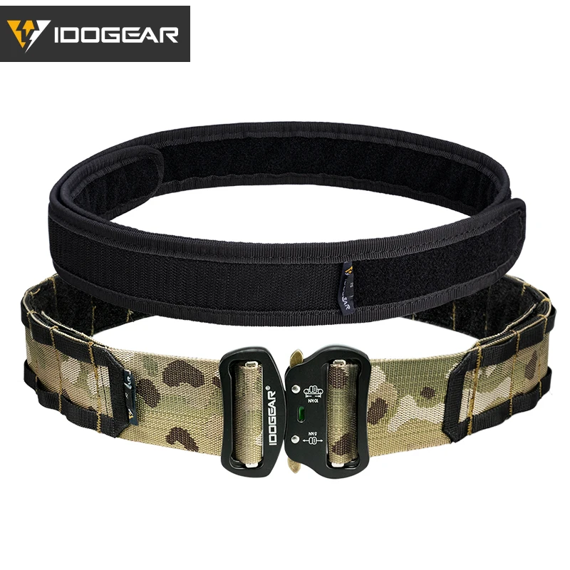 IDOGEAR 戦術ベルト 2インチ MOLLE 対応 メンズ 耐久性