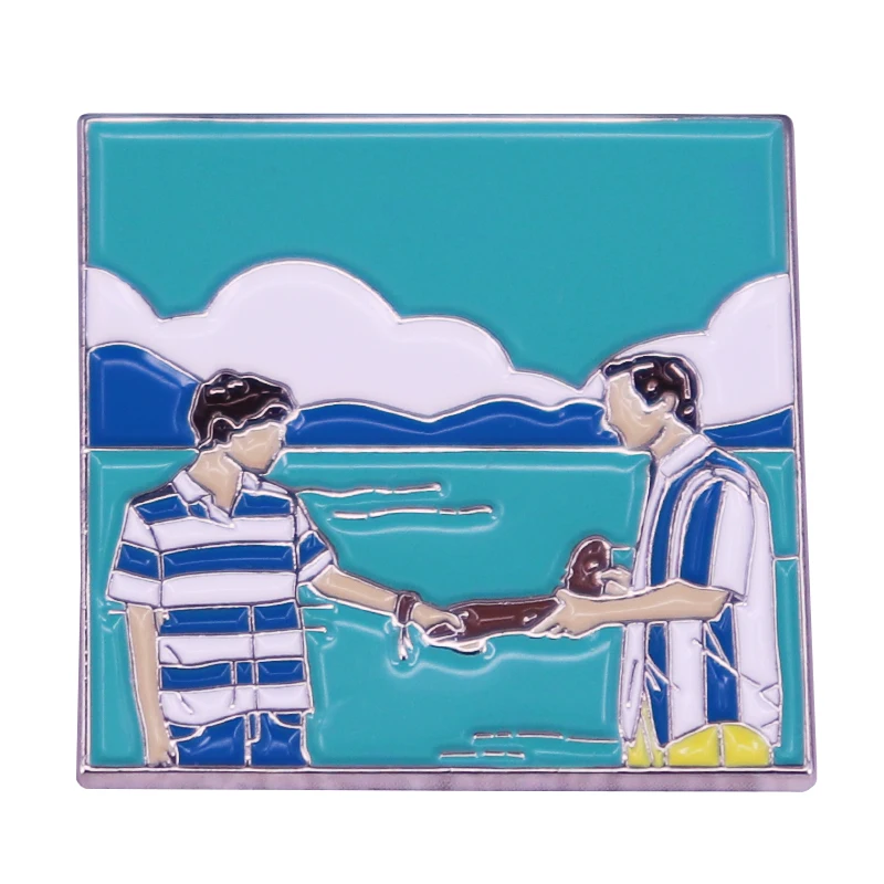 Call Me By Your Name Enamel Pin Elio Oilver Movie Andre CMBYN Badge