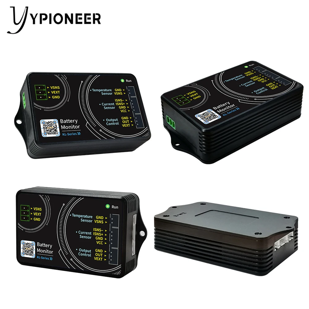YPioneer KL110F عالية الدقة بلوتوث Coulomb عداد ليثيوم سيارة تعمل بالبطارية الفوسفات قدرة الكاشف للدراجات النارية 100A 120 فولت