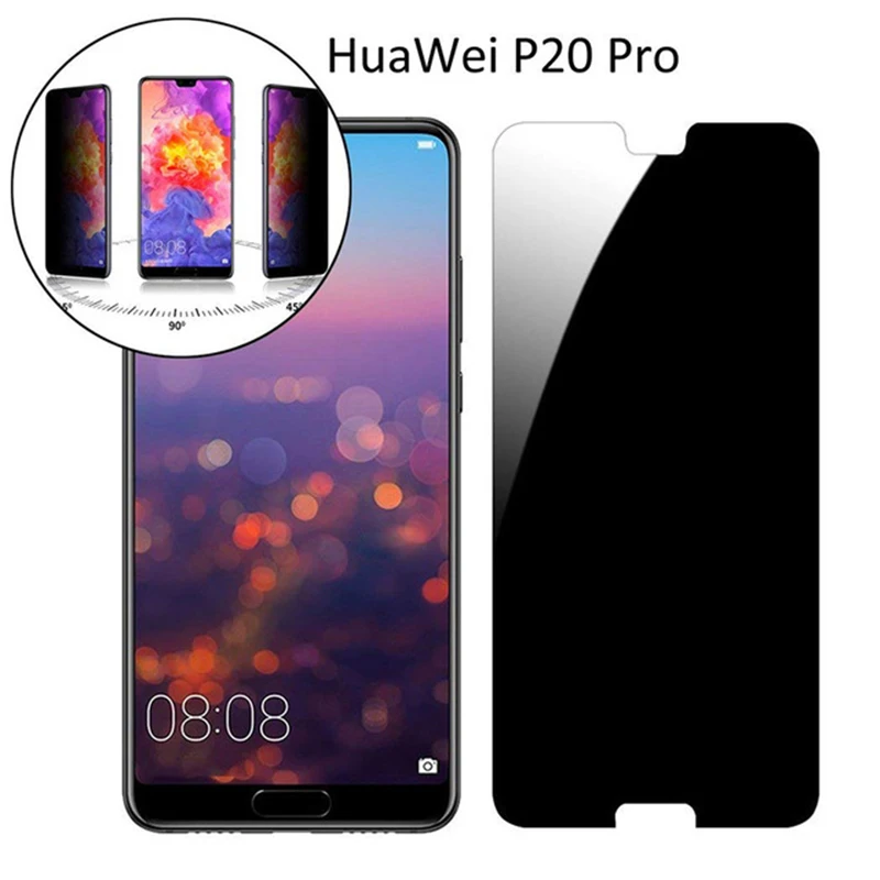 Anti-Spy Full Anti Peep Screen Protector For Huawei P30 Lite P20 Pro 2019 Privacy Protection Glass For Huawie P20 Lite P30 Pro