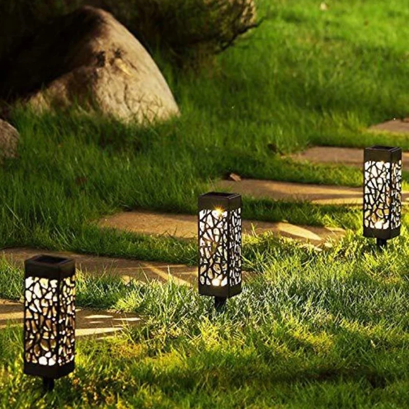 Solar Garden Pathway Lights Lawn Lamp For Garden Lantern Decoration Outdoor  Waterproof Path Garden Night Light Led Solar Lamp