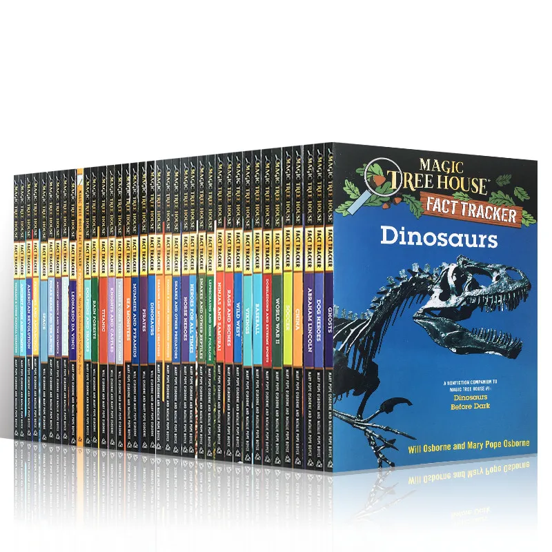 Neue 44-Bücher MAGIC TREE HOUSE Fact Tracker Englisch Lesen Märchenbuch Kinder Studenten Interessante Wissenschaft Libro