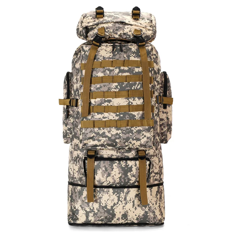 Outdoor  Rucksacks, Waterproof  Backpack, Sports Bags, Camping, Hiking, Trekking, Fishing, Hunting Bags, 1000D
