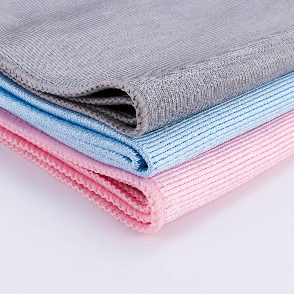 Paño de limpieza de vidrio, toalla de lavado de espejo, absorción de agua, sin pelusa, estropajo, trapos de limpieza, microfibra, antigrasa para el hogar