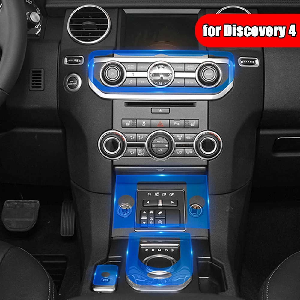 For Land Rover Discovery 5 4 L462 LR5 LR4 Discovery Sport Car Center Console Gear Film Central AC Navigation Protector TPU Film