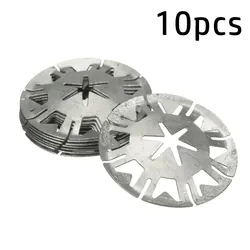 10Pcs Car Metal Clamping Washers Heat Shield Insulation Cover Auto Fasteners Universal Undertray Exhaust Metal Spring Washer