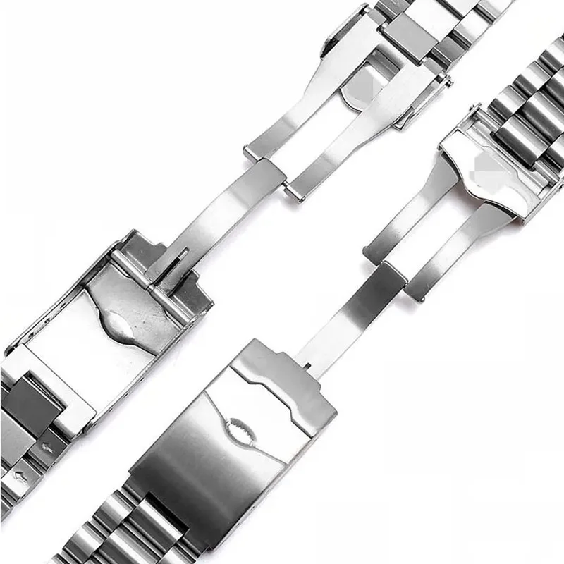 Watchband for TAG heuer watches High qualit Stainless steel male strap 20mm 22mm silver bracelet with folding buckle BAND