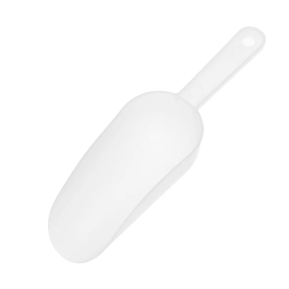 Mini Plastic Ice Scoop Measuring Scoops Multifunctional Frosted Small Shovel Rice Grains Shovel Flour Scoop Coffee Tea Scoop