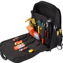 Multifunctional Handbag Shoulder Tool Backpack Tool Bag Oxford Cloth Waterproof Repair Kit Storage Tool Backpack