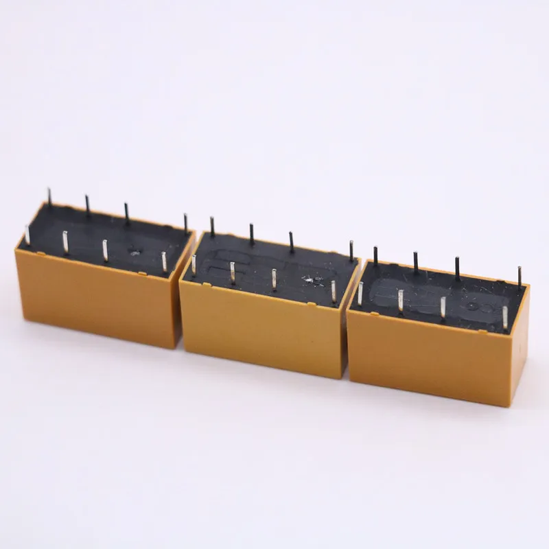 5PCS Mini Power Relay HK19F-DC5V-SHG HK19F-DC12V-SHG HK19F-DC24V-SHG Coil DPDT 8 Pin Relays PCB Type HK19F 2NO 2NC