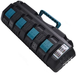 Newest 4charging port Charger For Makita 14.4V 18V BL1850 BL1830 Bl1430 BL1415, BL1815 BL1830 with usb port high quality hotsell