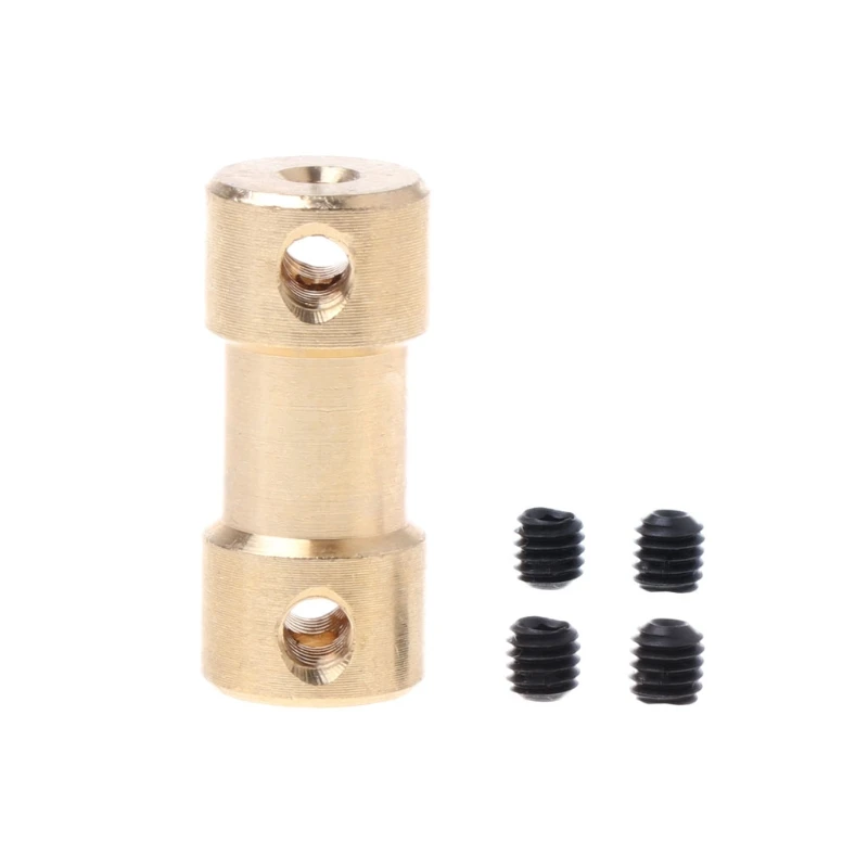 2-5mm Motor Copper Shaft Coupling Coupler Connector Sleeve Adapter US Drop Ship